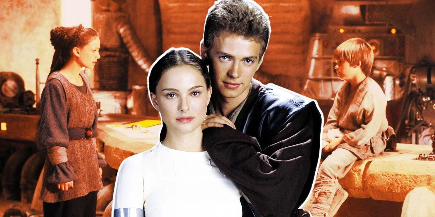 Anakin and Padme Blank Meme Template