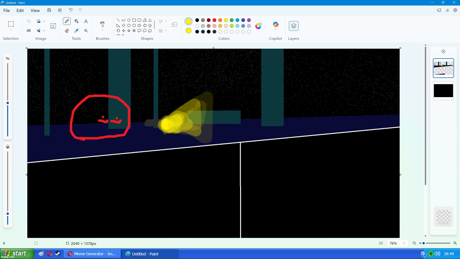 sneak peek of somethin im workin on | made w/ Imgflip meme maker