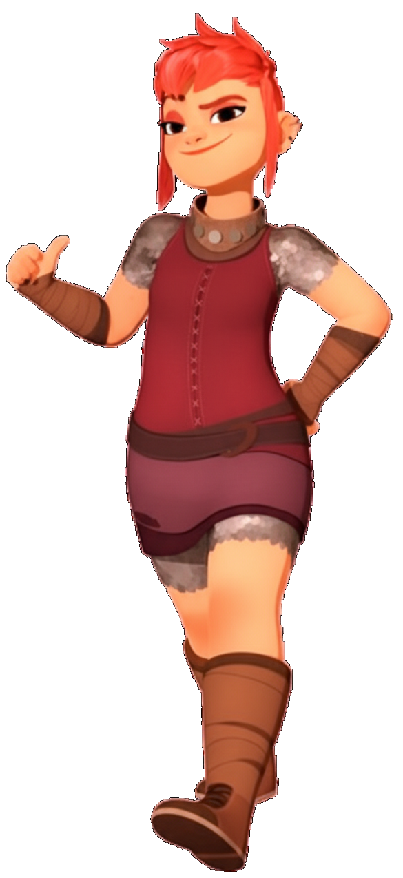 Nimona The Female Knight Blank Meme Template