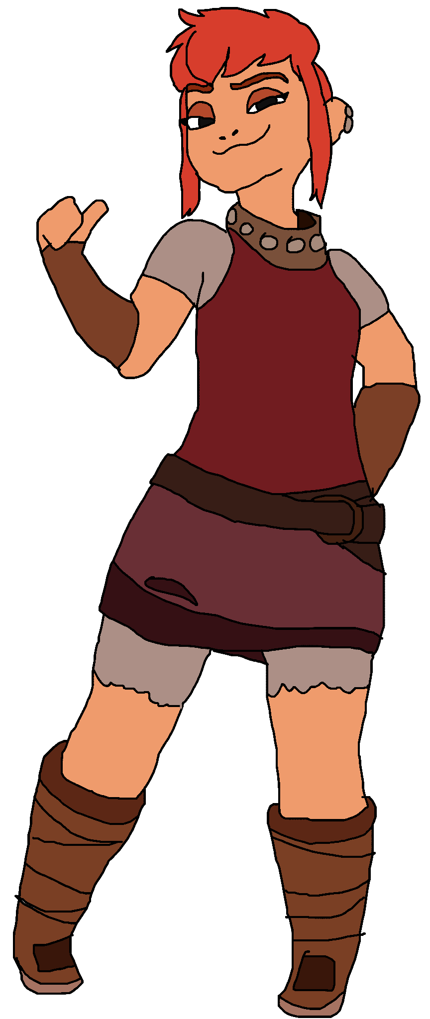 2D Nimona Blank Meme Template