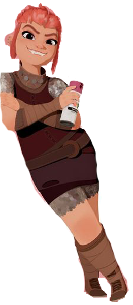 Nimona Spray Can Vector Render Blank Meme Template