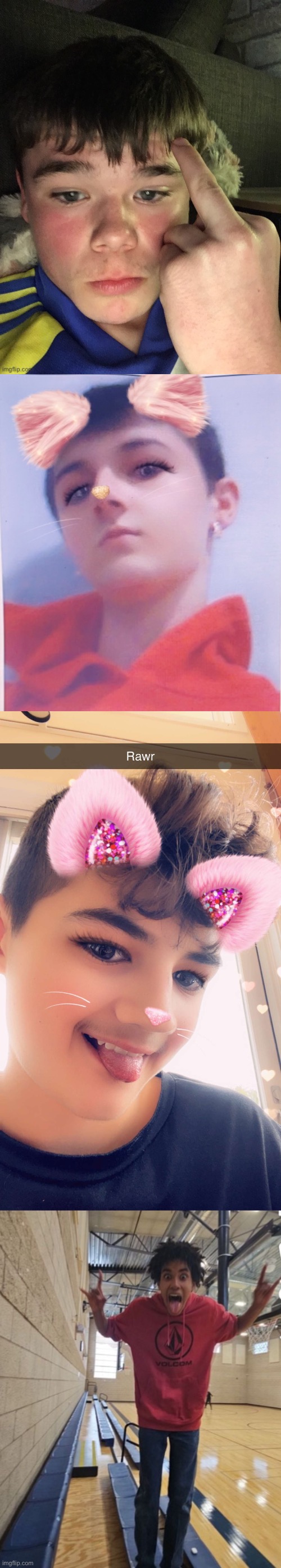 got permission from all 4 mentioned :cat_smirk: | made w/ Imgflip meme maker