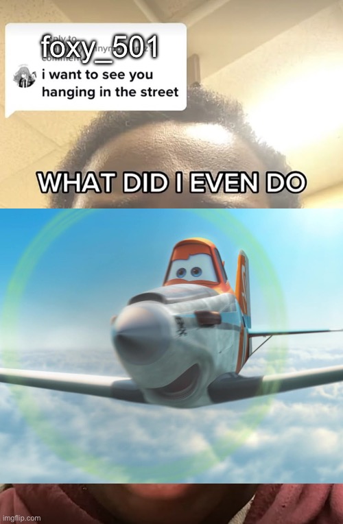 WHAT DID I EVEN DO??? | foxy_501 | image tagged in what did i even do | made w/ Imgflip meme maker