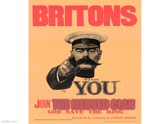 Blank White Template | THE MEDVED CLAN | image tagged in blank white template | made w/ Imgflip meme maker