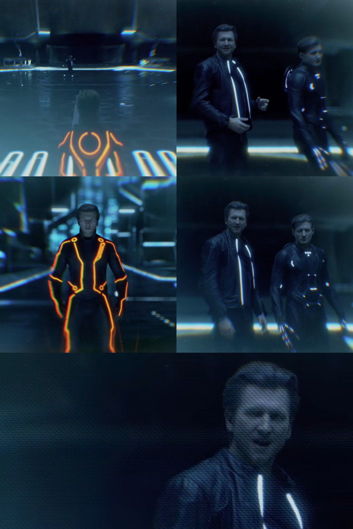 "Yeah?" - Kevin Flynn Blank Meme Template