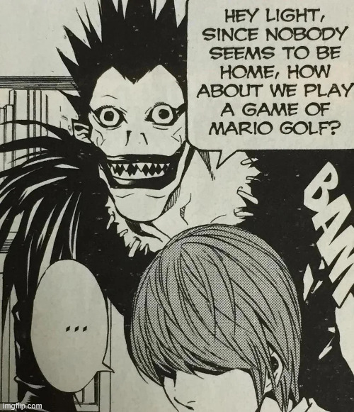 honestly if i got the death note i wouldnt even use it id just hang out with ryuk | made w/ Imgflip meme maker
