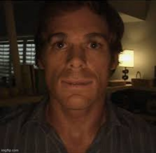 happy dexter Blank Meme Template