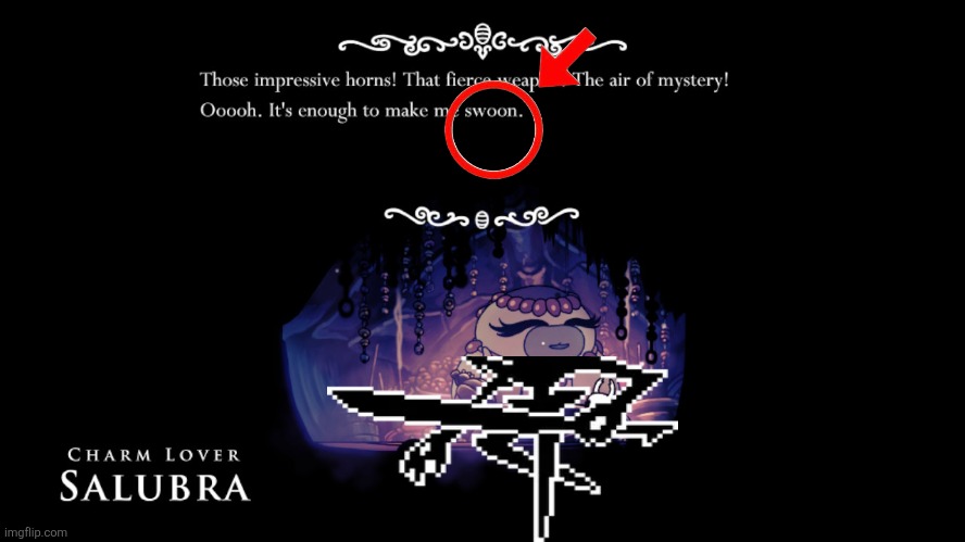 The roaring celubra | image tagged in hollow knight,roaring fraud,samd umtervaple off topic | made w/ Imgflip meme maker