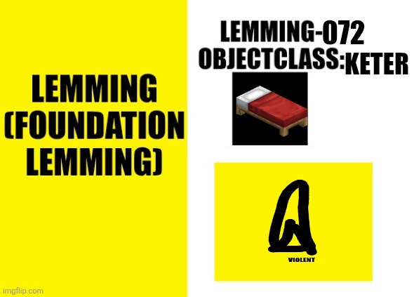 Lemming-072 Blank Meme Template