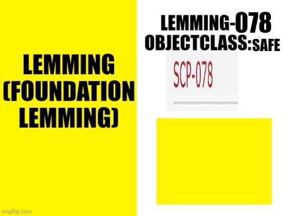 Lemming-078 Blank Meme Template