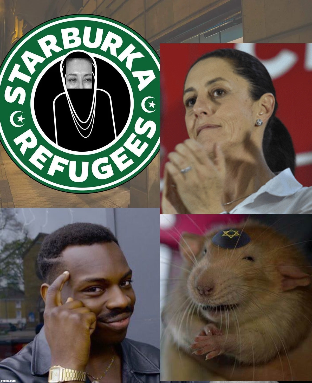 “So, remember, every picture tells a story, don't it…” ― Rod Stewart | image tagged in roll safe think about it,memes,mexico,illegal immigration,gangs,border | made w/ Imgflip meme maker