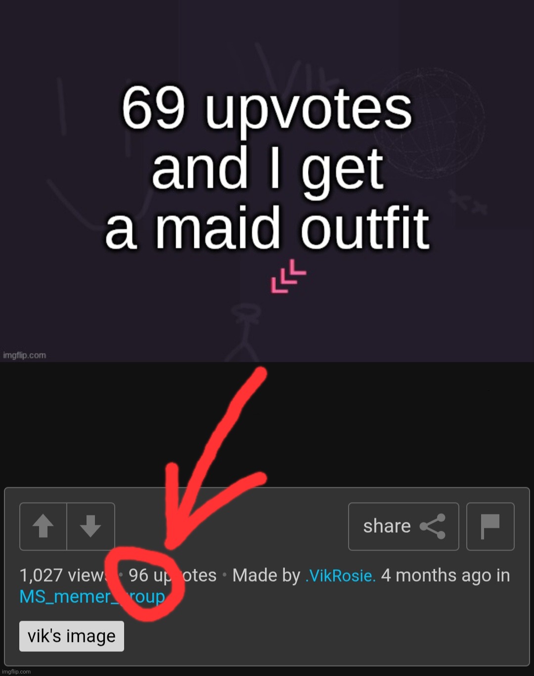 it got the opposite of 69 how do I un-get it | made w/ Imgflip meme maker