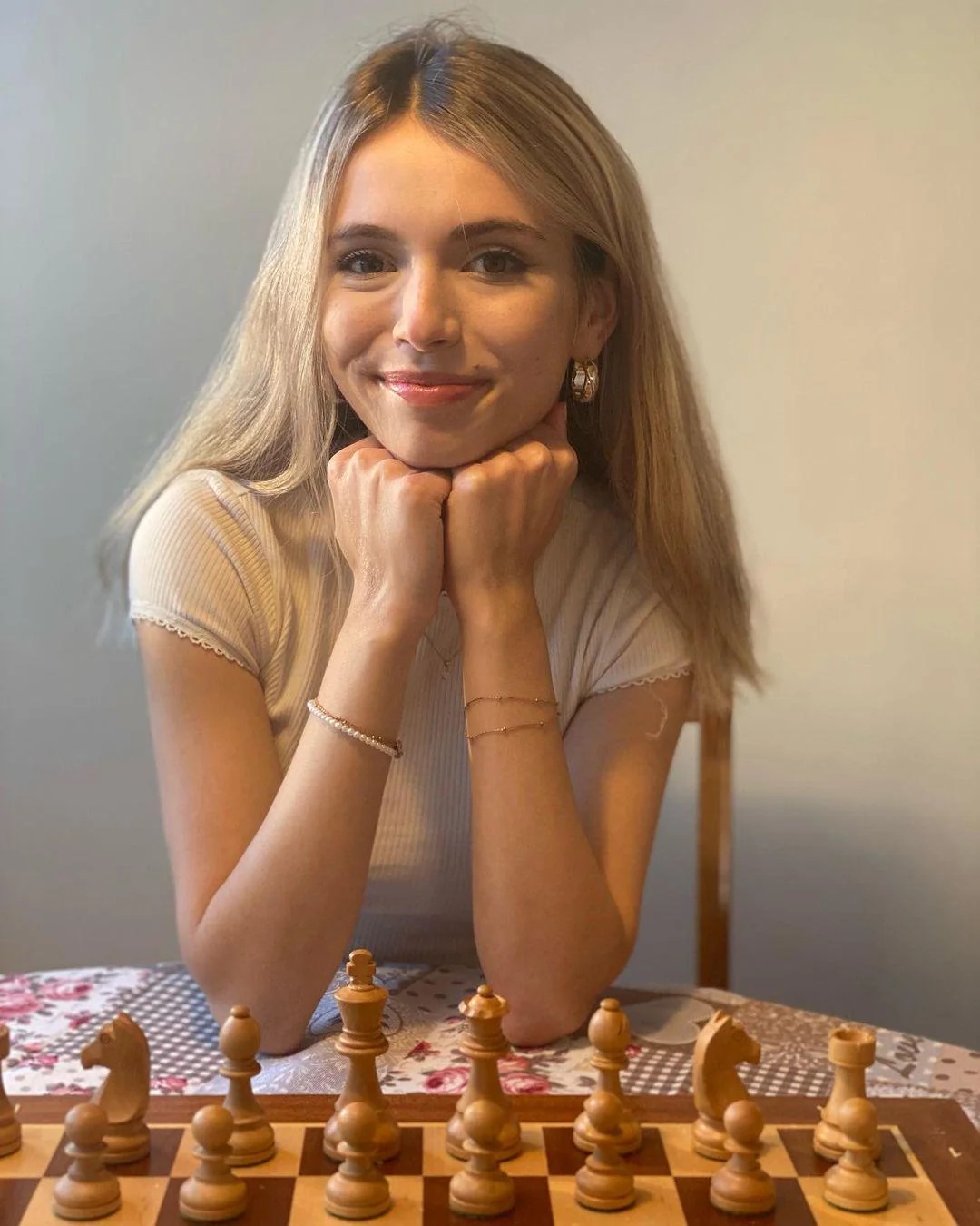 Anna Cramling Blank Meme Template