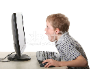 anger computer kid Blank Meme Template