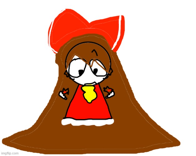 reimu pulling out her own hair | image tagged in reimu pulling out her own hair | made w/ Imgflip meme maker