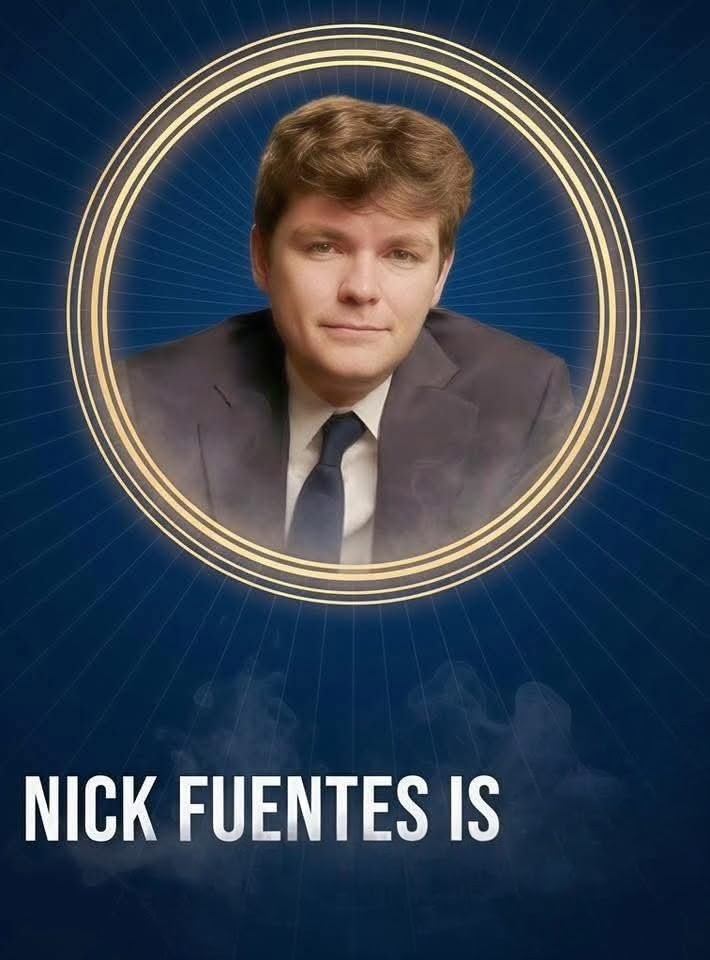Nick Fuentes Blank Meme Template