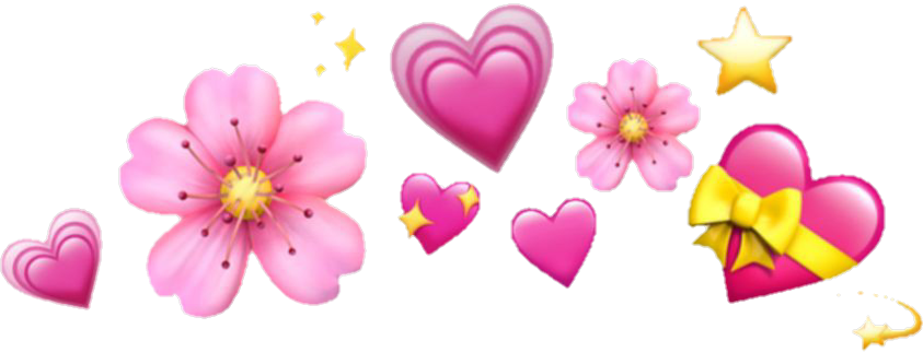 hearts flowers and stars Blank Meme Template