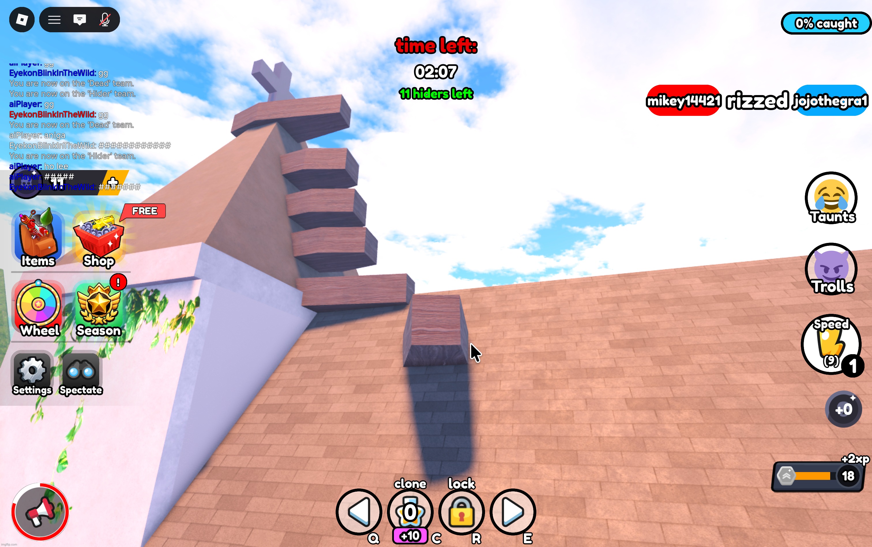 stairs | image tagged in memes,hide or die,roblox,funny,stairs | made w/ Imgflip meme maker