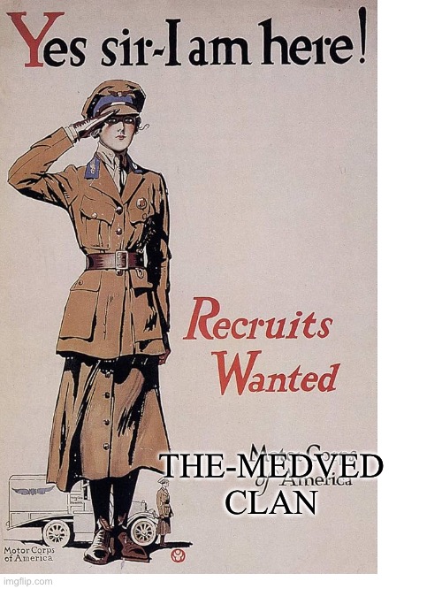 Blank White Template | THE-MEDVED CLAN | image tagged in blank white template | made w/ Imgflip meme maker