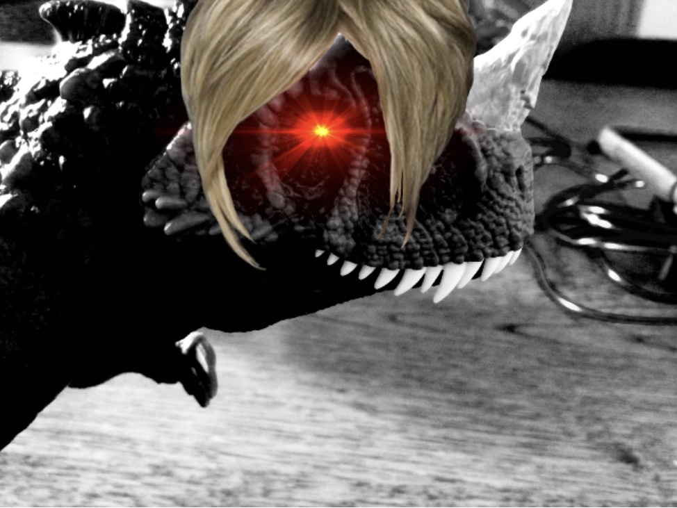 Uncanny ceratosaurus karen Blank Meme Template