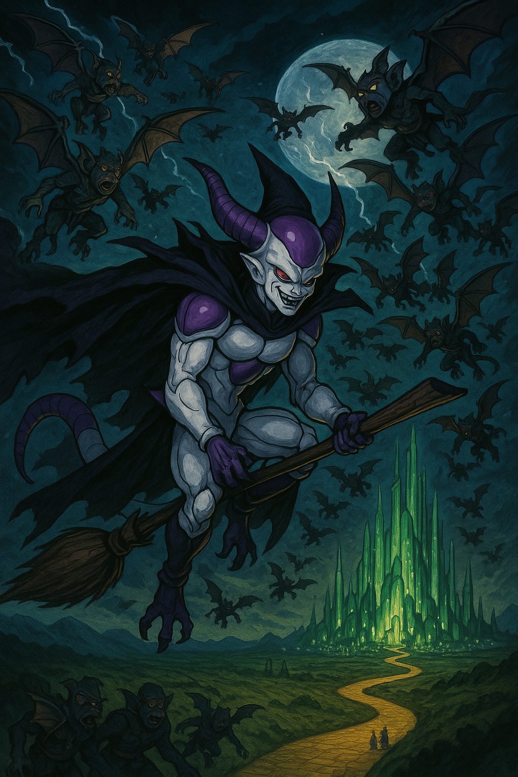 Wicked Freeza Blank Meme Template