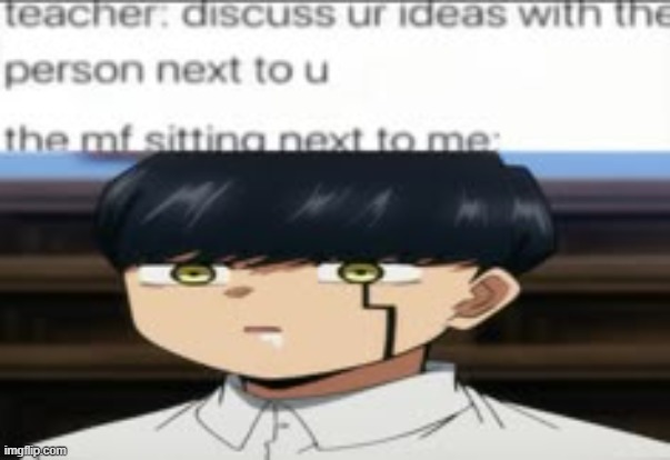 Not like I'm any better. | image tagged in mash,mashle,mmam,anime,anime meme,animeme | made w/ Imgflip meme maker