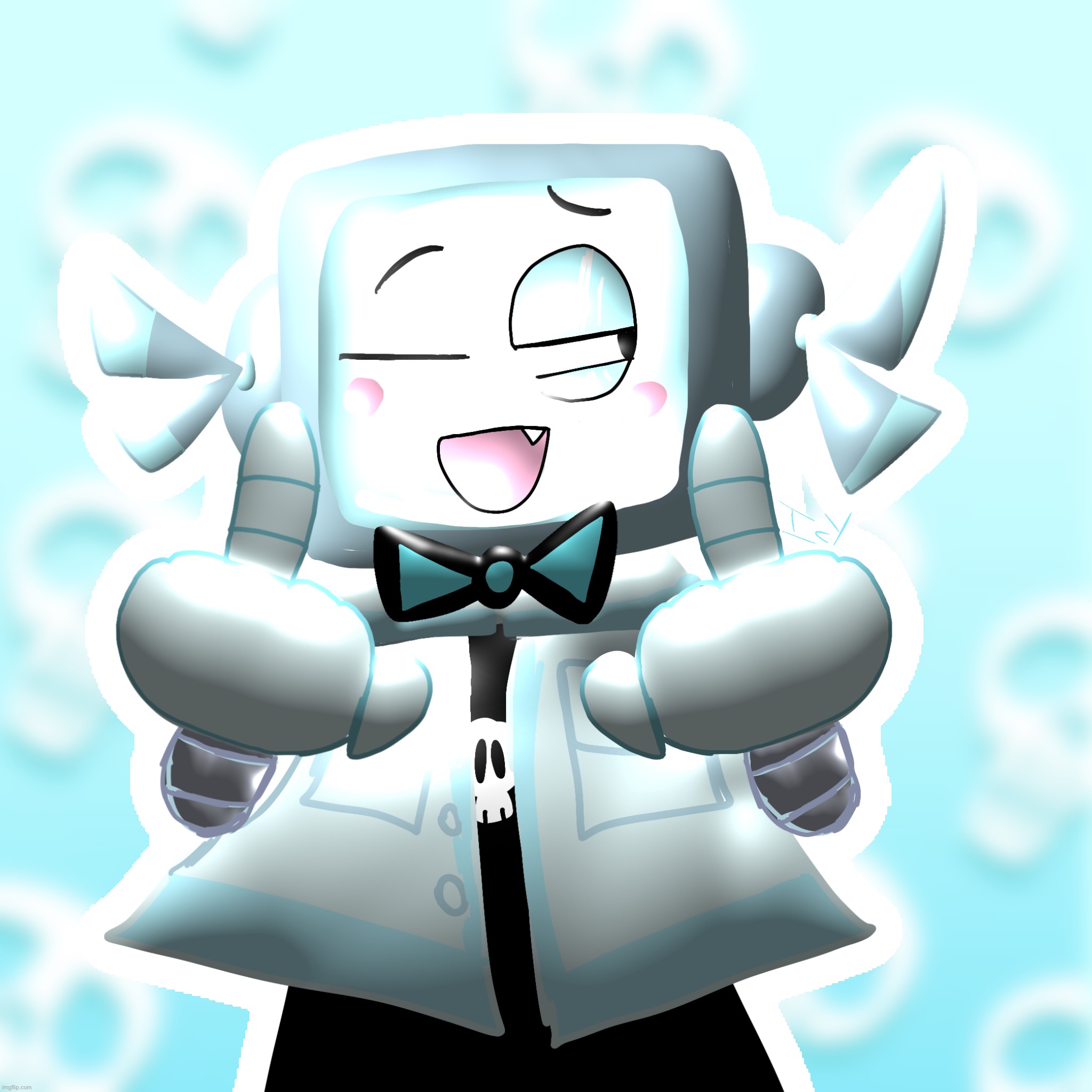 IM SELLING 3D MODELED PFPS NOW ON MY SITE | made w/ Imgflip meme maker