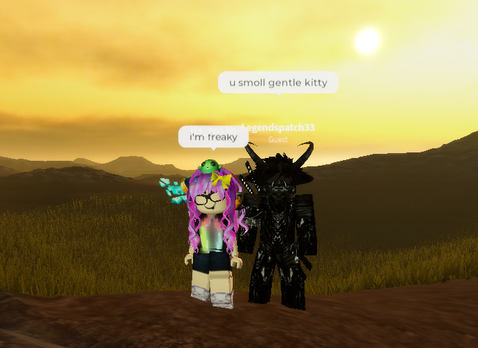 Roblox friendship would be like Blank Meme Template