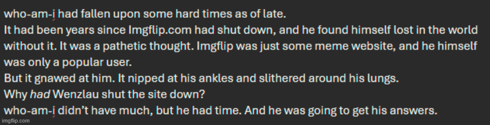 who-am-i x Dylan Wenzlau road trip yaoi | made w/ Imgflip meme maker