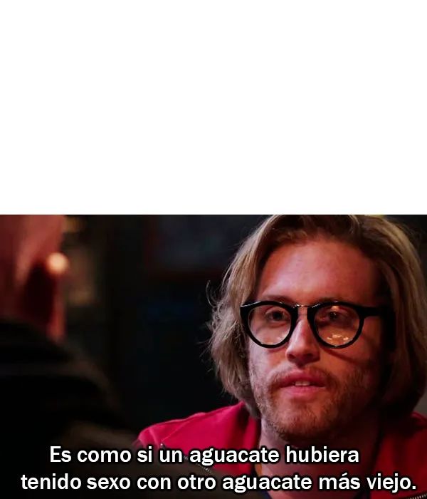 Deadpool aguacate Blank Meme Template
