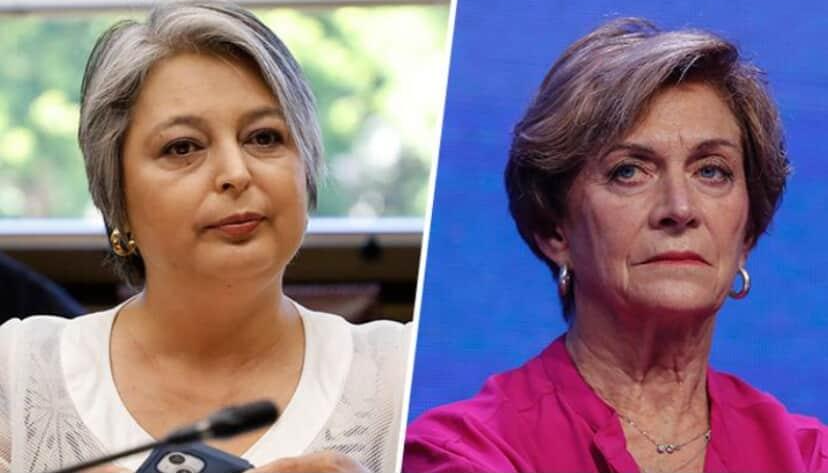 Jara vs Matthei Blank Meme Template