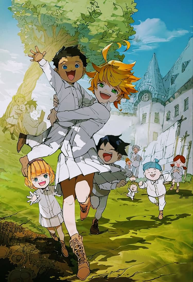 The Promised Neverland Blank Meme Template