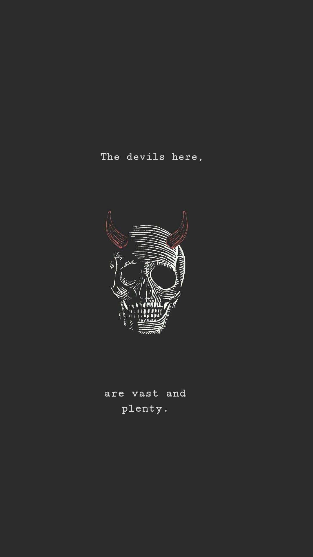 All the Devils Are Here Blank Meme Template