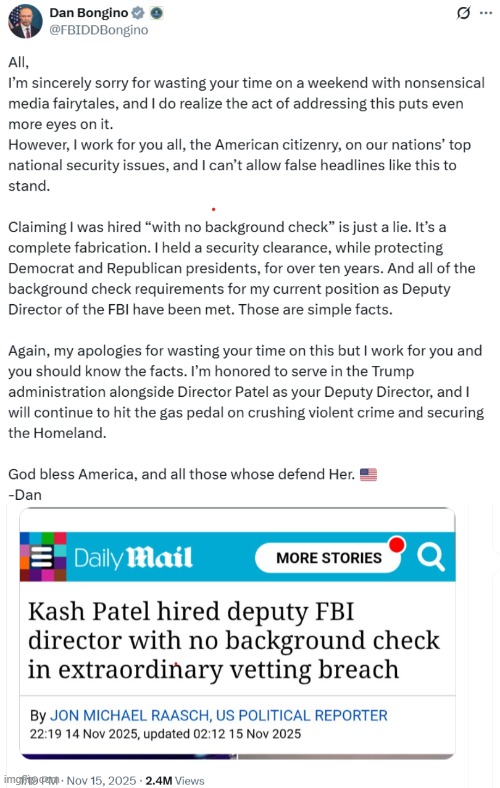 Dan shares the truth about background check | made w/ Imgflip meme maker