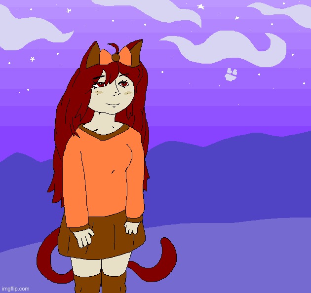 Does she look pretty? I tried my best at this | made w/ Imgflip meme maker