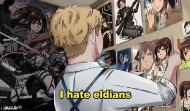 image tagged in aot,niccolo,sasha | made w/ Imgflip meme maker