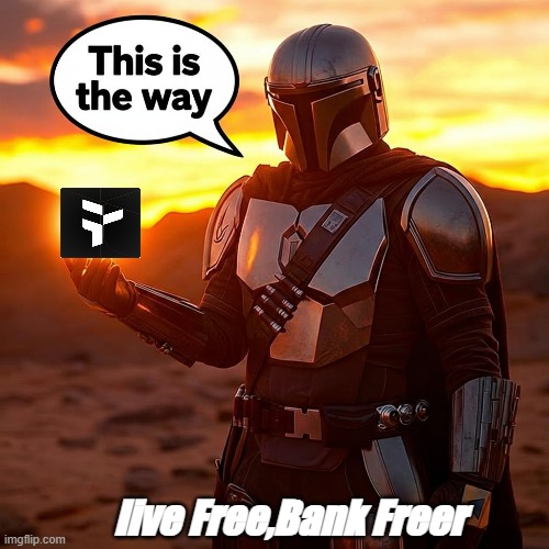 use Tria | live Free,Bank Freer | image tagged in the scroll of truth | made w/ Imgflip meme maker