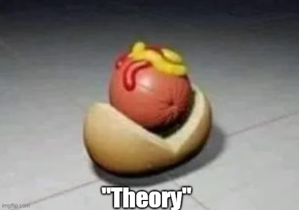 "Theory" | made w/ Imgflip meme maker