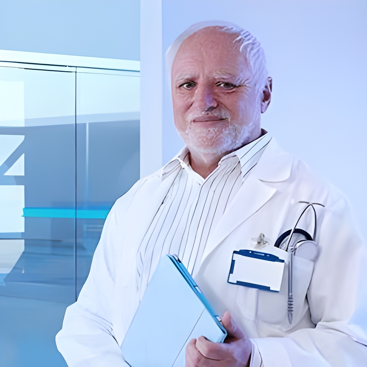 Hide the Pain Harold Blank Meme Template