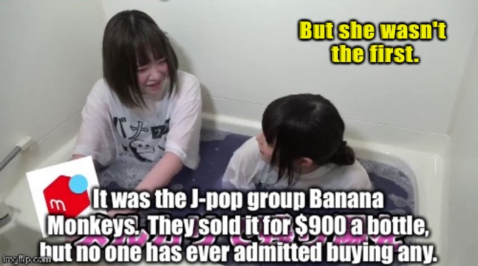 But she wasn't 
the first. | made w/ Imgflip meme maker