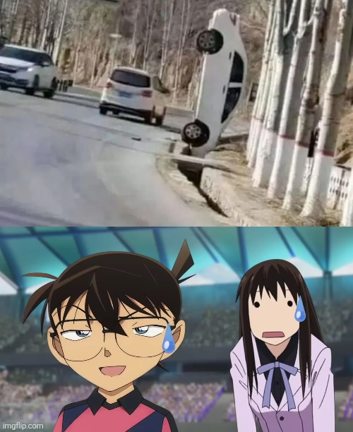 Skill or Fail? | image tagged in car,wtf | made w/ Imgflip meme maker