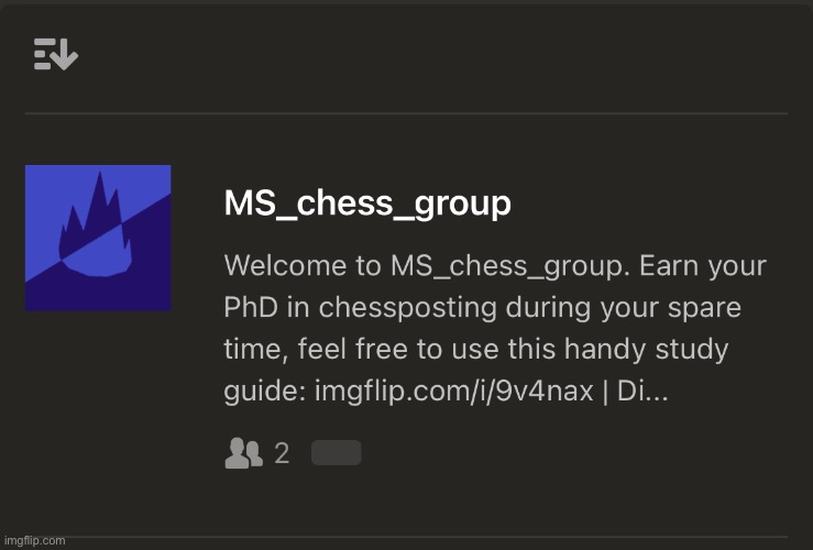 Did a lil thing on chess.com | made w/ Imgflip meme maker