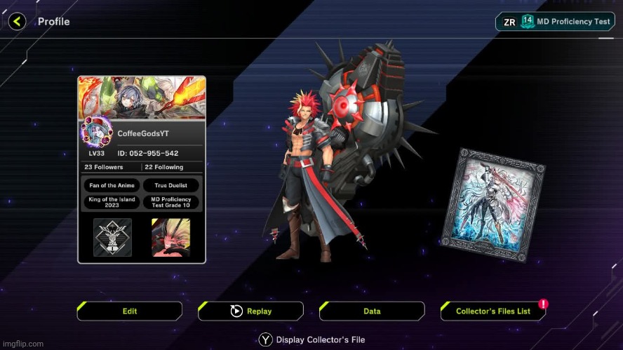 Updated my MD profile again | image tagged in yugioh,master duel,gaming,video games,nintendo switch,screenshot | made w/ Imgflip meme maker
