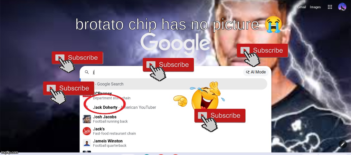 brotato chip has no picture 😭 | made w/ Imgflip meme maker