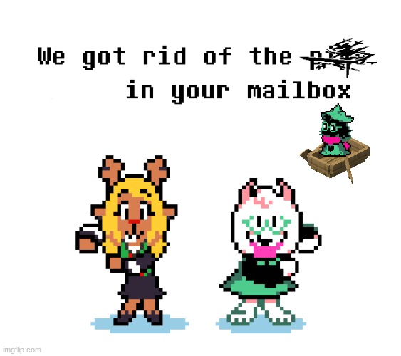 We removed the pipebomb in your mailbox | image tagged in we removed the pipebomb in your mailbox | made w/ Imgflip meme maker