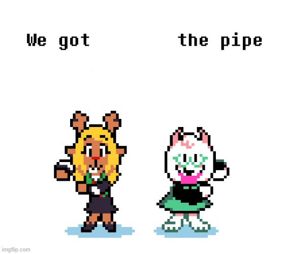 we got the pipe | image tagged in we removed the pipebomb in your mailbox | made w/ Imgflip meme maker