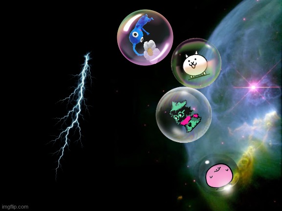 they are breaking through where will they go now?  (4 left) | image tagged in edge of the universe | made w/ Imgflip meme maker