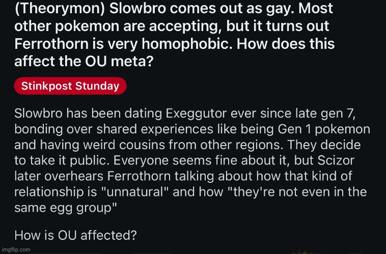 How is OU affected? | made w/ Imgflip meme maker