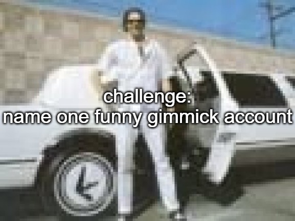 pulsewidth | challenge:
name one funny gimmick account | image tagged in pulsewidth | made w/ Imgflip meme maker