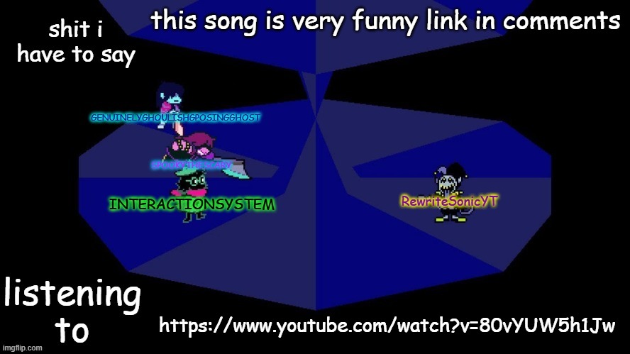 system, rewrite, bob, and posing alien shared temp | this song is very funny link in comments; https://www.youtube.com/watch?v=80vYUW5h1Jw | image tagged in system rewrite bob and posing alien shared temp | made w/ Imgflip meme maker